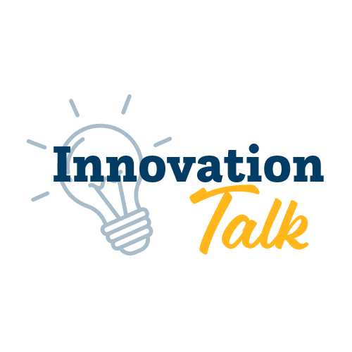 Innovation Talk text logo graphic