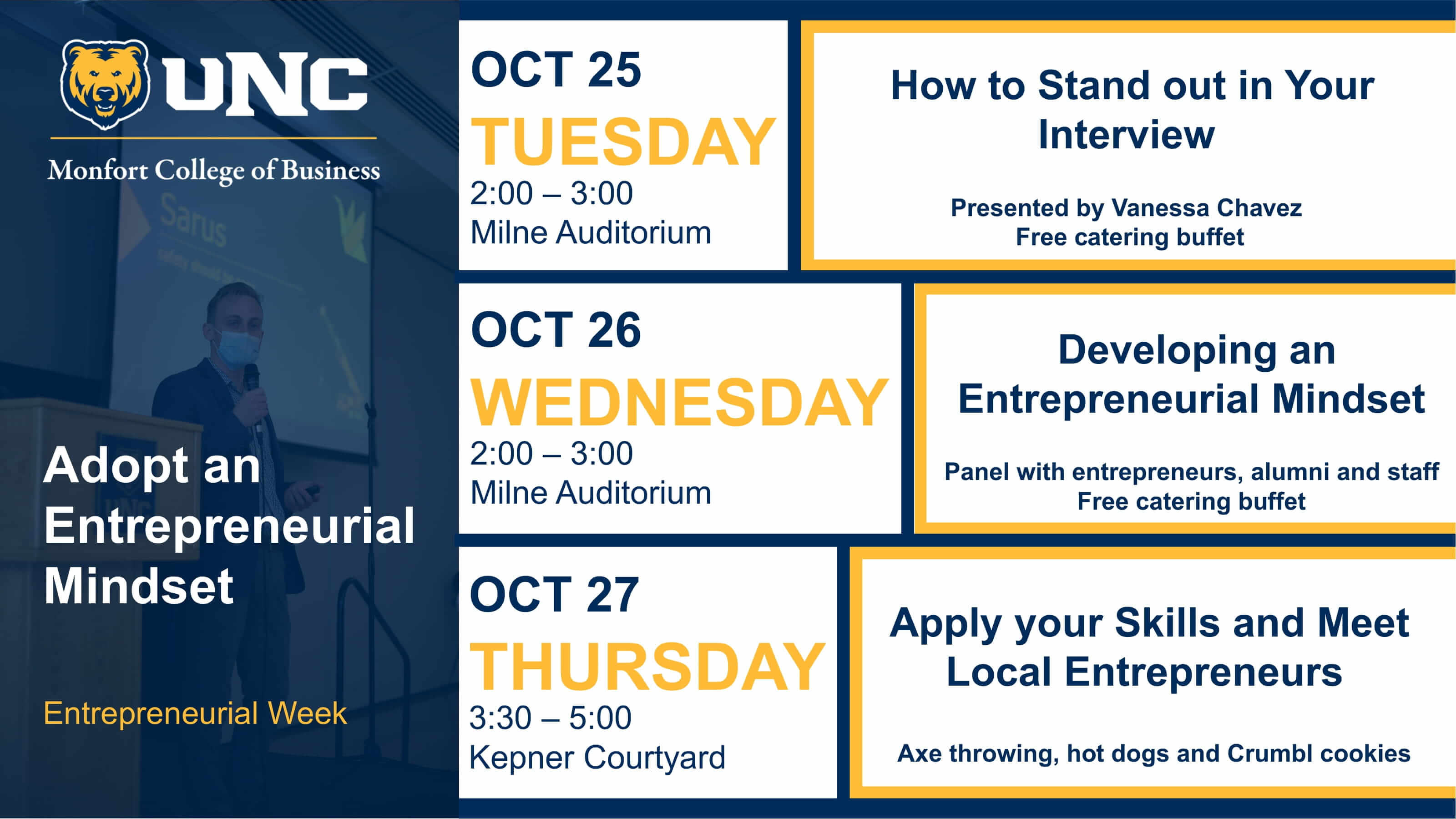 Entrepreneurial Week Flyer Flyer